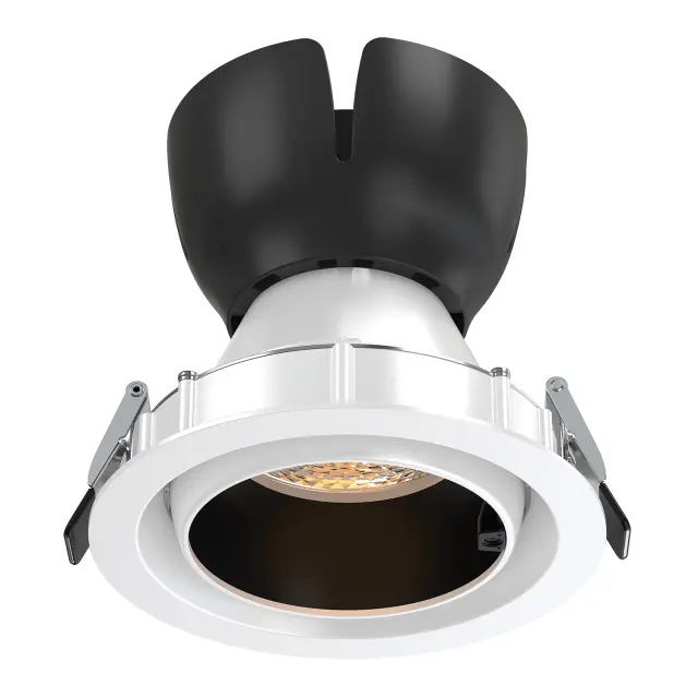 AI LUKA DOWNLIGHT ΜΑΥΡΟ ΑΛΟΥΜΙΝΙΟ ΜΕ ΜΟΝΟ ΑΙΣΘΗΤΗΡΑ & BLUETOOTH 30W RGBW 220-240V 36° Φ135x128mm / 4GR010D06