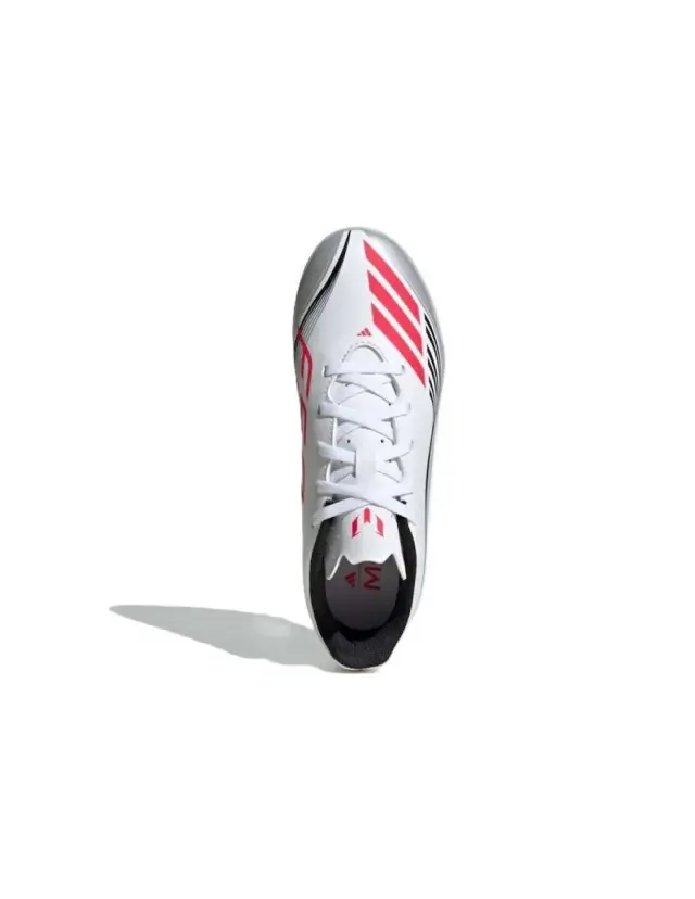 adidas Παιδικά Ποδοσφαιρικά Παπούτσια F50 Messi Club Turf με Σχάρα Λευκά - 38 2/3 3