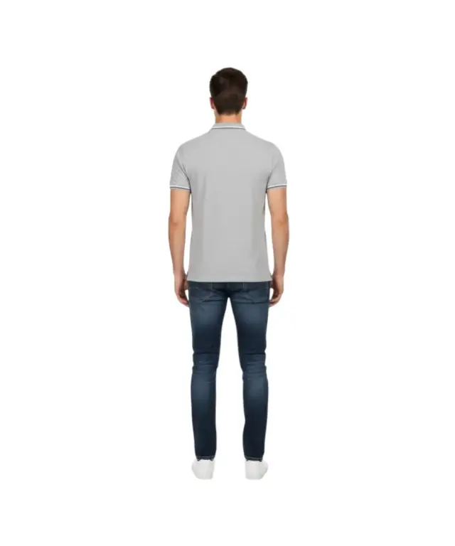 Cavalli Class - Ανδρικό Polo T-shirt QXT64TKB002-05012 Γκρι 2