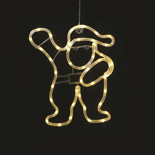 AcaLight Offer ΠΛΑΣΤΙΚΟ ΑΓΙΟΣ ΒΑΣΙΛΗΣ 44 LED ΘΕΡΜΟ ΛΕΥΚΟ ΜΠΑΤΑΡΙΑ 3ΧΑΑ/USB IP20 285x7x348mm