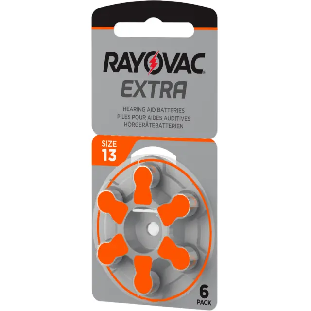 Rayovac Extra Advanced Μπαταρίες Ακουστικών Βαρηκοΐας 13 1.45V (RAYPR48) 3