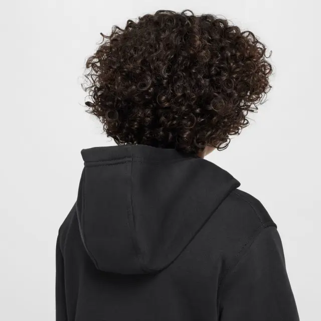 Nike Sportswear Club Fleece ΠΑΙΔΙΚΗ ΜΠΛΟΥΖΑ (HQ0970-010) - Μαύρο - M 10-12 ετών 3