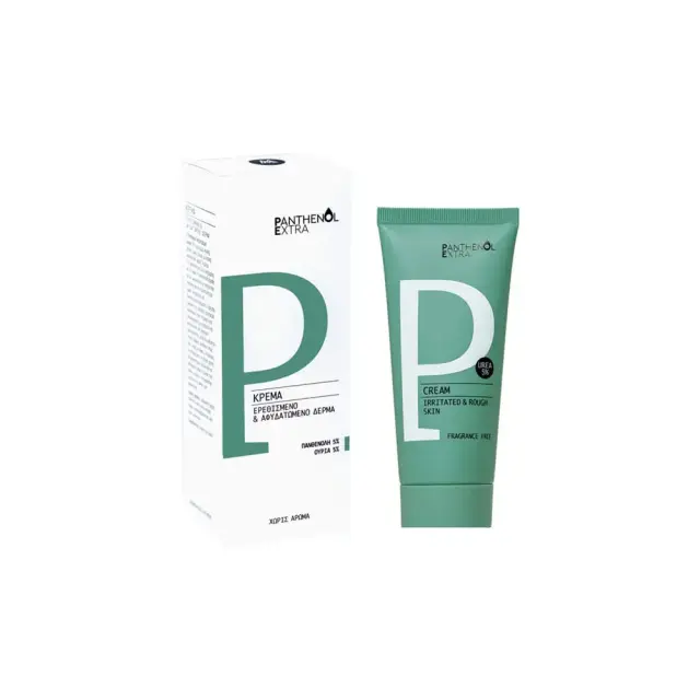 Medisei Panthenol Extra Cream Urea 5% Αναπλαστική Κρέμα Γενικής Χρήσης Για Ερεθισμένες & Ταλαιπωρημένες Επιδερμίδες 100ml