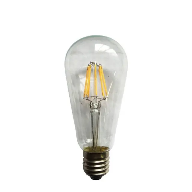 Λάμπα LED ST64 Eurolamp (147-80930) για ντουί E27, 10W, 2500Κ, Θερμό Λευκό147-80930