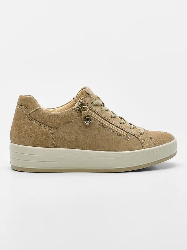 Imac Sneakers Γυναικείο δέρμα Nubuck Μπεζ IMA/556580 D/BEIGE 3