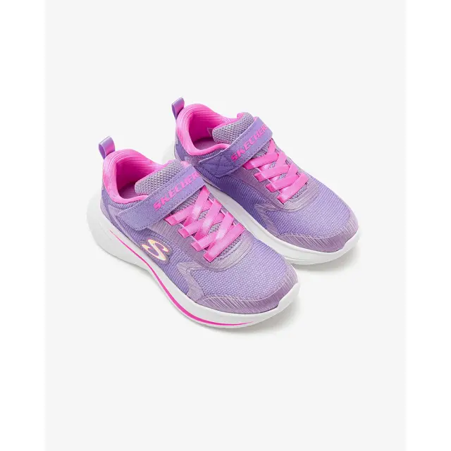 Skechers Gore and Strap Sparkle Wave92 (PS) (303557L-LAV) - Μώβ - 34 2