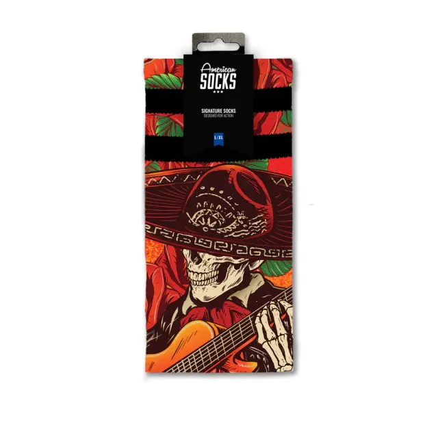 American Socks El Mariachi Mid High Signature Κάλτσες Streetwear Unisex - 37-41 (S/M) 3