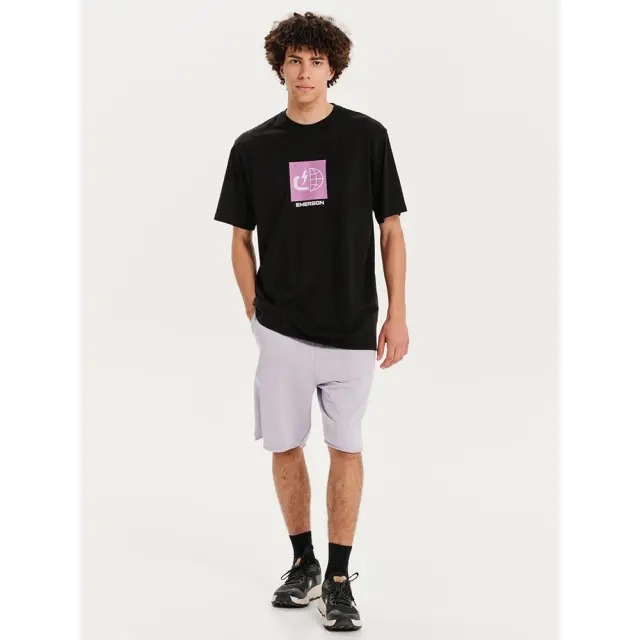 Emerson Men's SS T-Shirt (251.EM33.39-Black) - Μαύρο 2