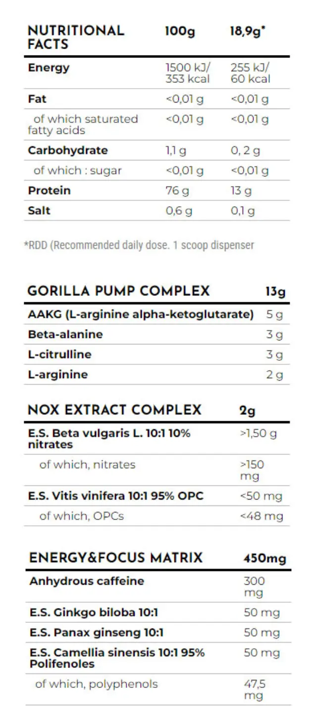 Zoomad Labs Moonstruck® II. Pre-workout Banana Kick, 30 Servings 2