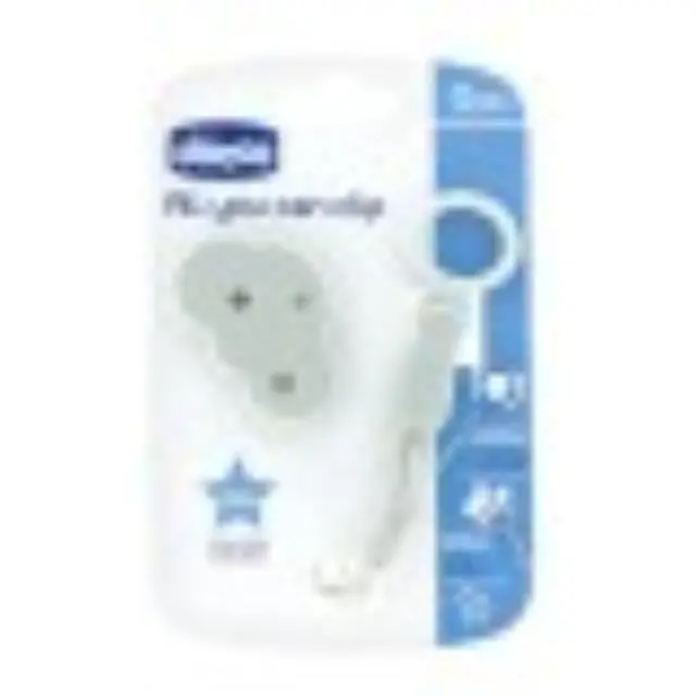Chicco All You Can Clip Κλιπ Πιπίλας με Αλυσίδα Συννεφάκι 0m+ 1τμχ