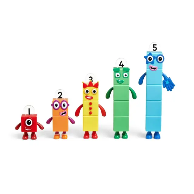 Learning Resources Numberblocks Αριθμοκυβάκια χαρακτήρες 1 έως 5 για 3+ ετών HM 95356-UK 2