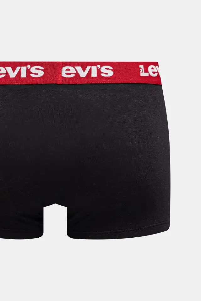 Levi's Twill WB Boxer Brief 2-Pack Black/Red Black/Red 3