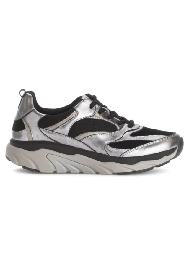 Gabor Sneakers Γυναικείο δέρμα/δέρμα Nubuck Μαύρο GAB/76936 67-SCHWARZ 3