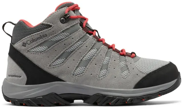 Columbia Redmond™ III Mid Γυναικεία Μποτάκια Πεζοπορίας Steam/Red Coral - 1940611-087 - 41.5
