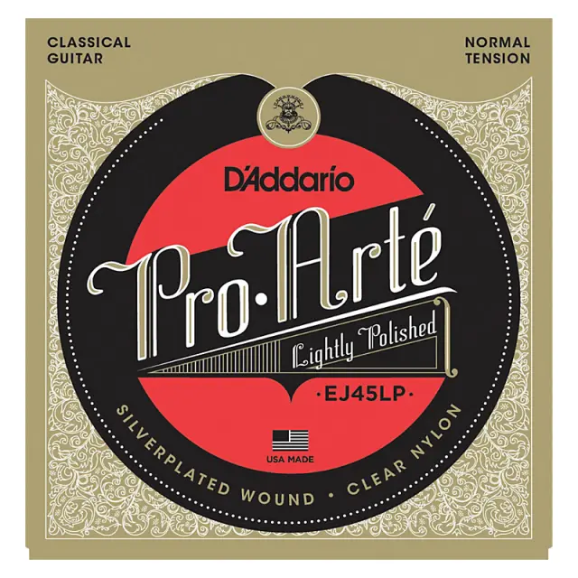 D'Addario EJ45LP Pro-Arté Lightly Polished Χορδές Κλασικής Κιθάρας Normal