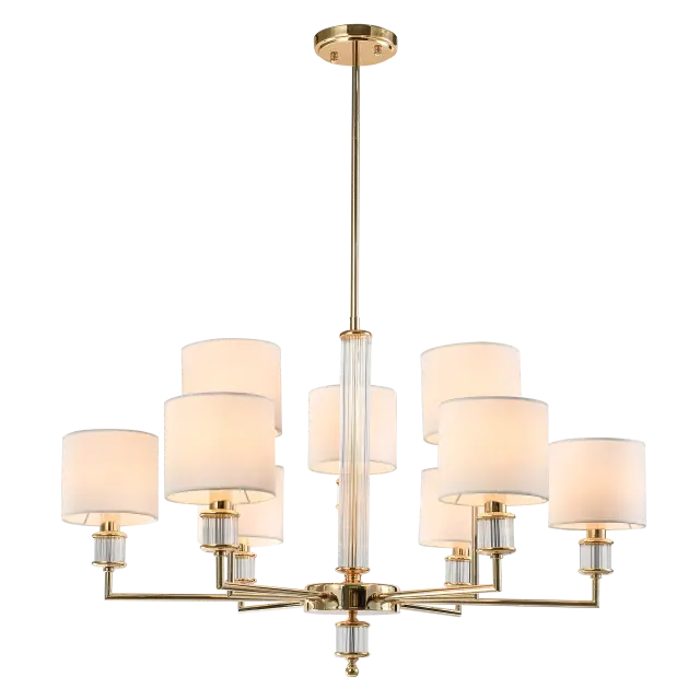 Φωτιστικό SUTTON P09378AU-WH χρυσό 92cm