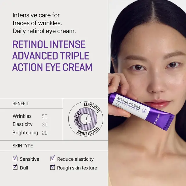 Some By Mi Retinol Intense Advanced Triple Action Eye Cream ενυδατική και λειαντική κρέμα ματιών με ρετινόλη 2