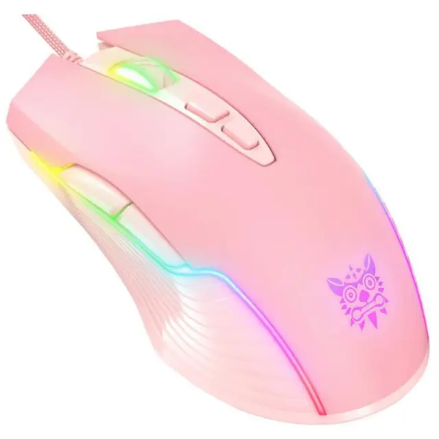 Ενσύρματο Ποντίκι Onikuma Gaming CW905 RGB Ροζ N70824