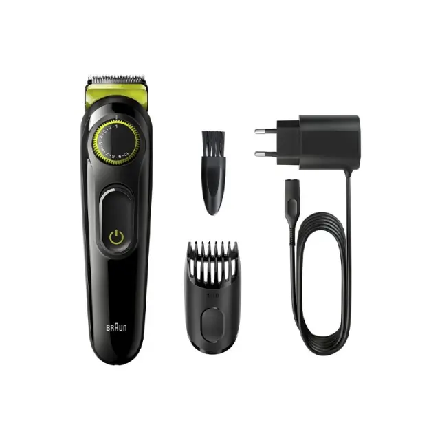 BRAUN Επαναφορτιζόμενη Κουρευτική Μηχανή BT3221/EU 31.001.0045