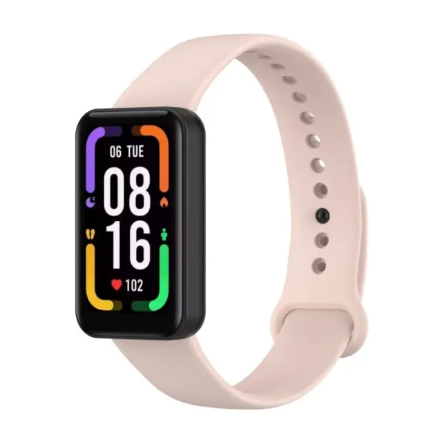 Aνταλλακτικό Λουράκι Σιλικόνης για Xiaomi Smart Band Pro - Ροζ OEM