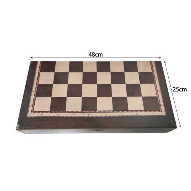 Ξύλινο τάβλι/σκακιέρα - Wooden backgammon/chess 21313