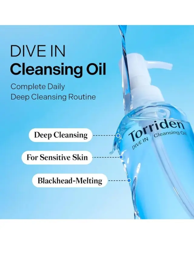 Torriden DIVE-IN Cleansing Oil- Ενυδατικό έλαιο με πανθενόλη 2