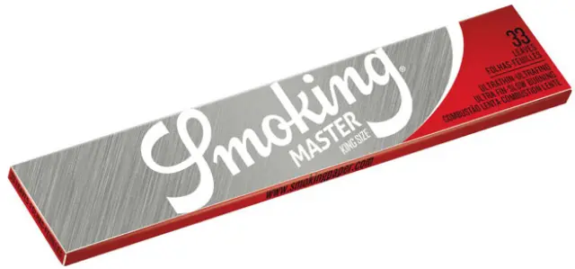 Smoking Χαρτάκια - Master - Ασημί - King Size
