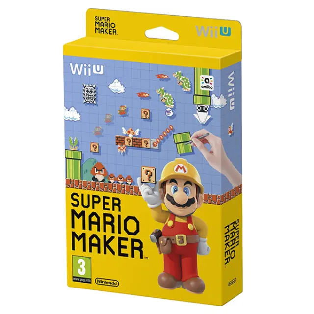 Super Mario Maker + Artbook (Nintendo Wii U) USED