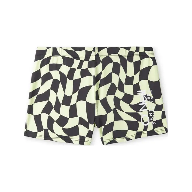 O'neill Boy's Crazy 8inch Racer Swim Trunks Μαύρο - Κίτρινο 4800050-32020 (O'neill) - 128