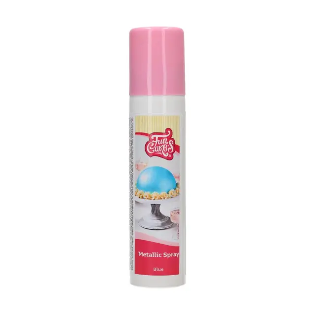 Funcakes Μεταλλικό Σπρέι - Μπλε -100ml