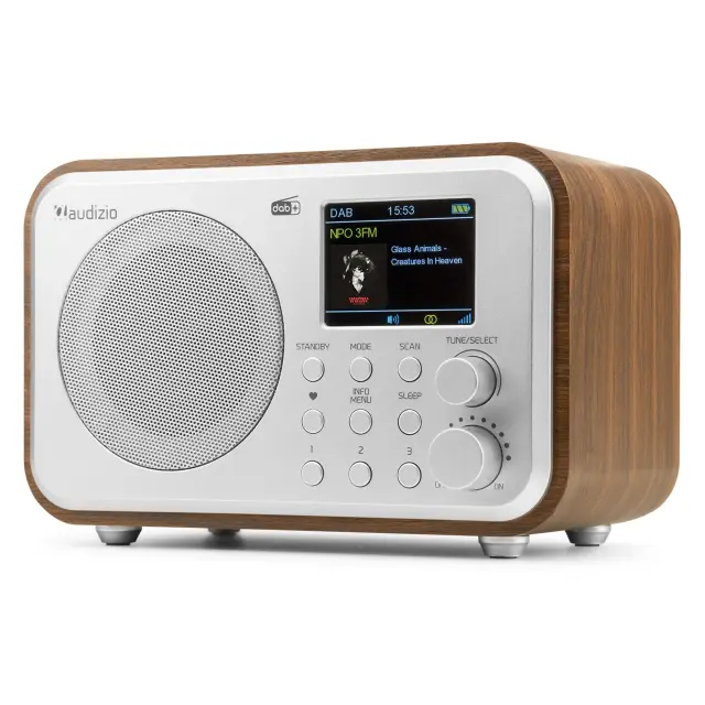 AUDIZIO MILAN ΦΟΡΗΤΟ ΗΧΕΙΟ DAB+ BT FM SILVER 3