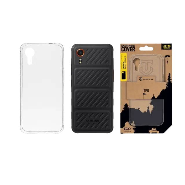 Tactical TPU Cover for Samsung Galaxy Xcover 7 Transparent 3