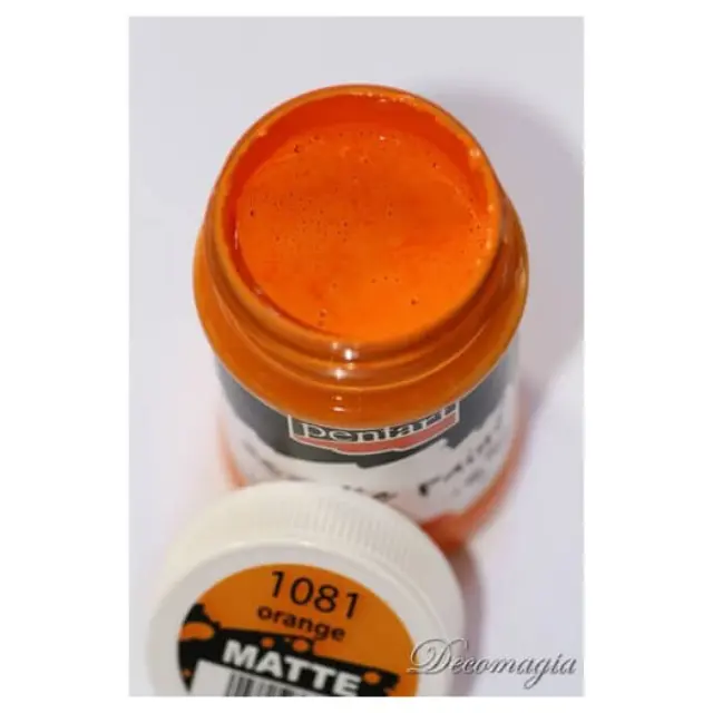 Χρώμα ακρυλικό Pentart 100ml, Πορτοκαλί