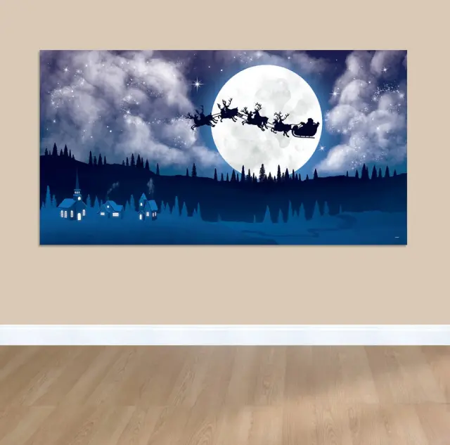Scene Setter Add On Santa's Sleigh Plastic 165 x 85 εκ