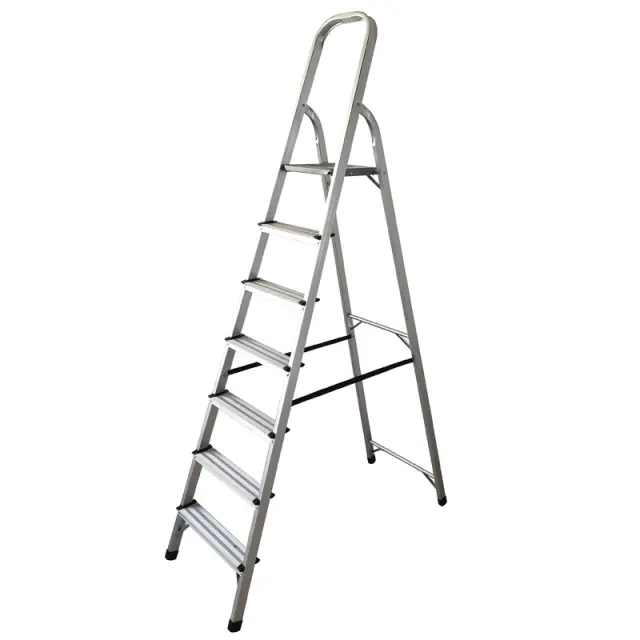 Bulle SA Σκάλα Αλουμινίου με 6+1 Σκαλοπάτια 222cm 631074