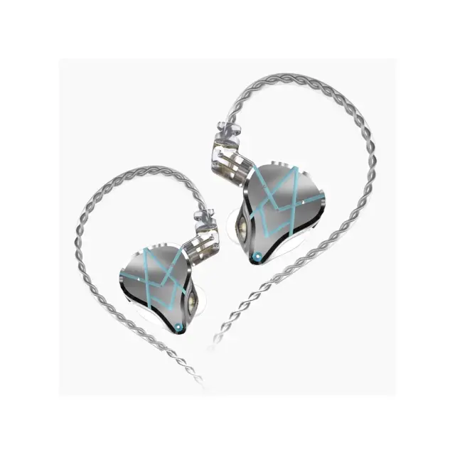 KZ ASX 20 Drivers Ακουστικά In-Ear Ασημί