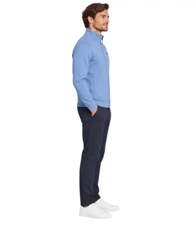 Norway Nautical School - Ανδρική Ζακέτα Φούτερ 862743-DENIM Μπλε 3