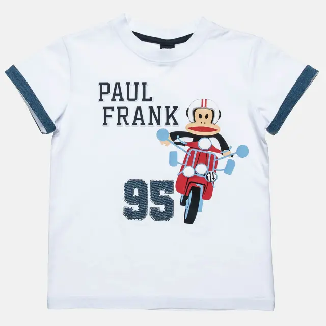 Μπλούζα Paul Frank ανάγλυφα φουσκωτά γράμματα