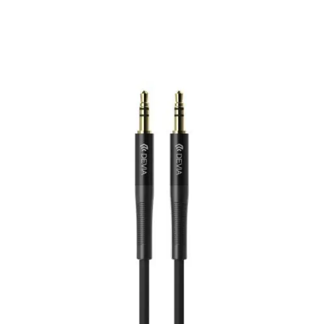 Καλώδιο Ήχου Devia EC618 3.5mm/3.5mm 1m Ipure Μαύρο N61104
