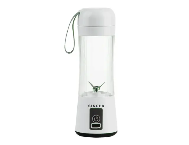 Φορητό blender Singer (PB 138 WHITE) με ισχύ 100W, χωρητικότητα 380ml - ΆσπροPB 138 WHITE