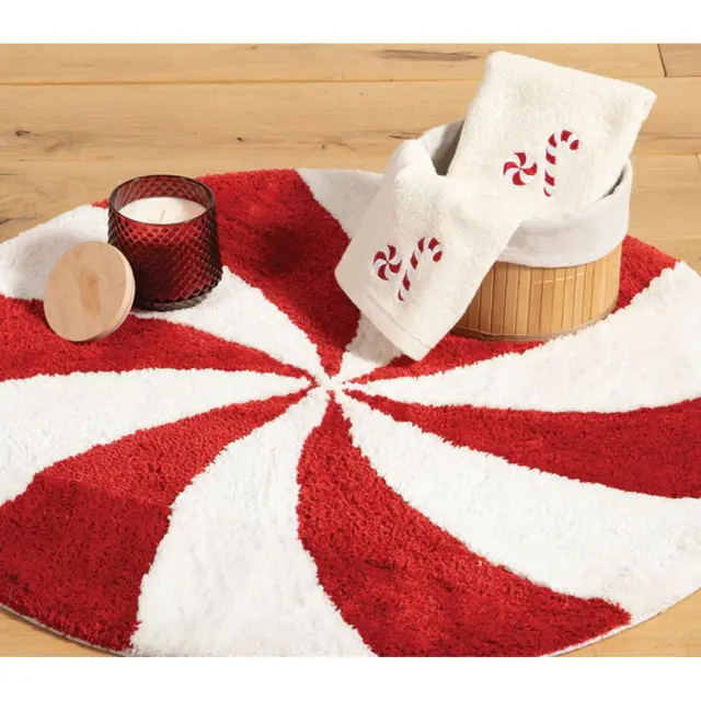 Χριστουγεννιάτικο Χαλάκι Nef-Nef Sweet Christmas Red/White D.70 2