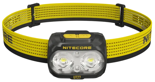 ΦΑΚΟΣ LED NITECORE HEADLAMP UT27 Pro MCT 800Lumens + 2x HBL1500Lion Battery, Black