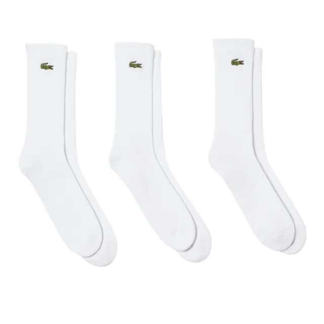 Lacoste ανδρικές αθλητικές κάλτσες στε 3τμχ 3RA4182-1