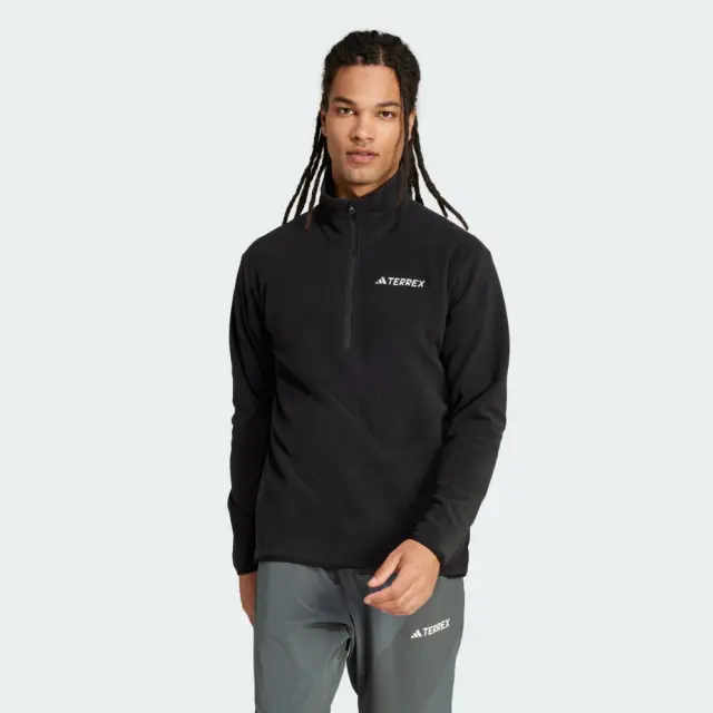 adidas Terrex Essentials Polar Fleece Ανδρική half zip Ζακέτα - M