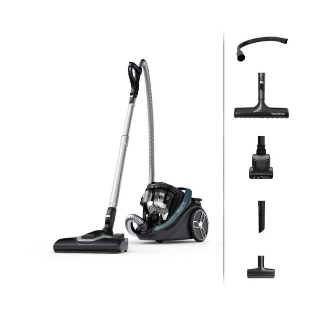 Rowenta RO7961 Silence Force Cyclonic Ηλεκτρική Σκούπα 500W με Σακούλα 2.5lt Μαύρη