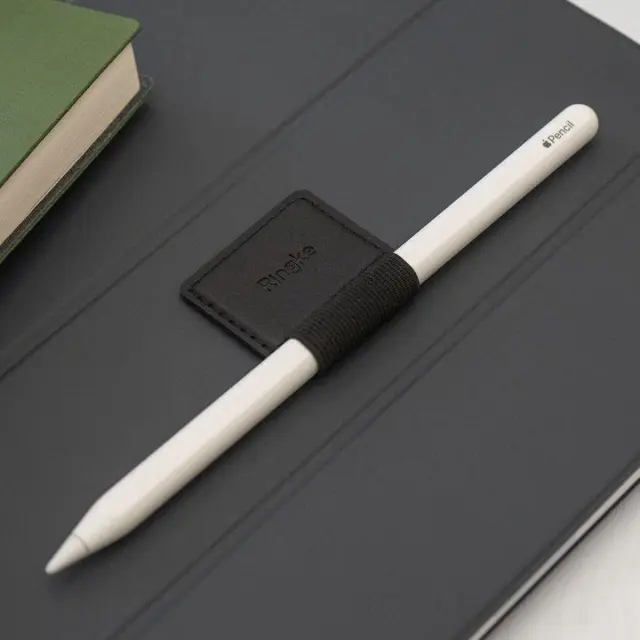 Ringke® Pen Holder Self Adhesive Pen Loop Κατάλληλο για Apple Pencil -Mαύρο