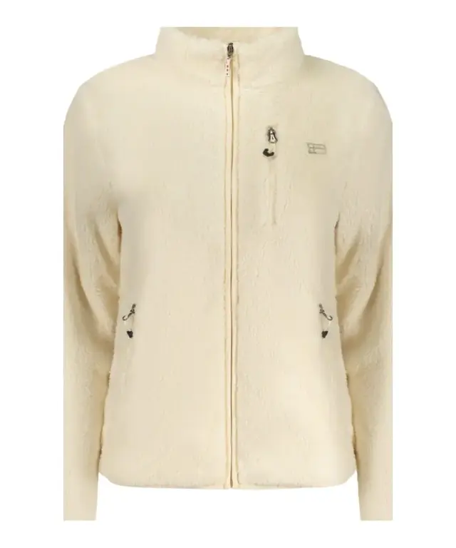 Norway Nautical School - Γυναικεία Ζακέτα Φούτερ Fleece 849909-OFFWHI Λευκό 3