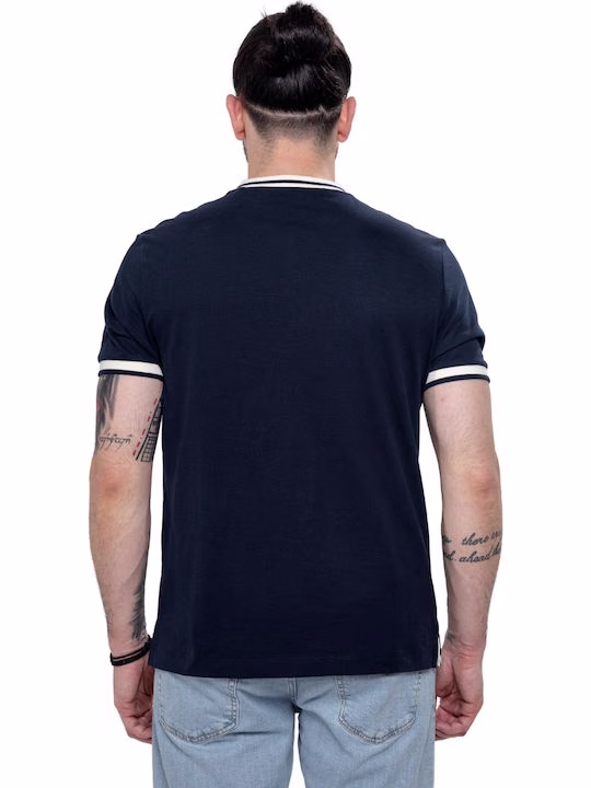Guess T-shirt Navy Blazer Mπλέ Σκούρο Μπλε Σκούρο 2