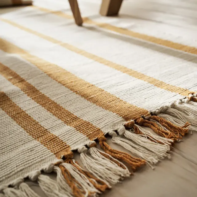 Χαλί Gofis Home Harlow Rattan Yellow 312 70x140 2