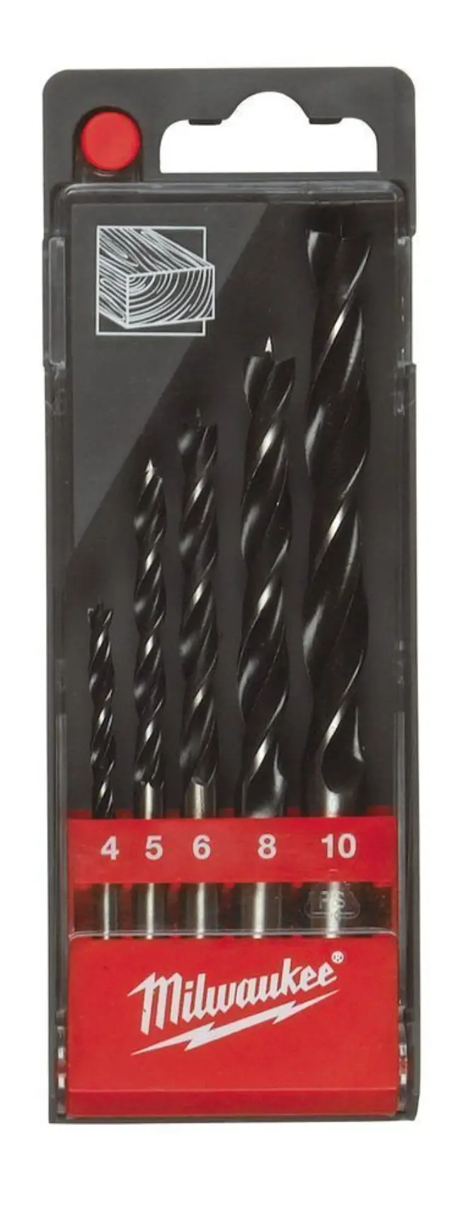 Milwaukee 4932352465 - SET ΤΡΥΠΑΝΙΑ ΑΚΙΔΟΣ 4-10mm 5τμχ MW 2